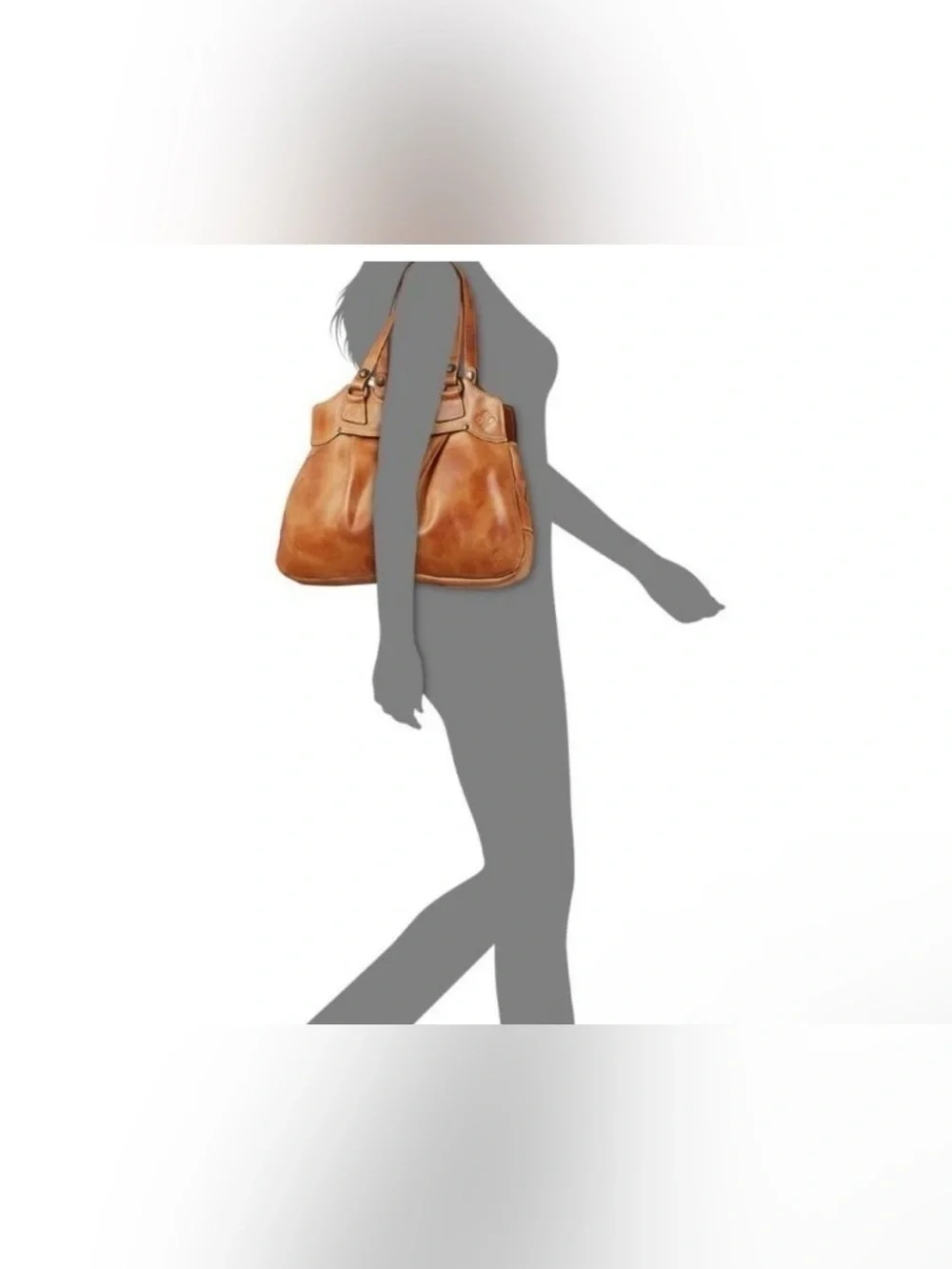 Patricia Nash Napoli Satchel. Tan.